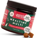 Premium Dog Multivitamin Supplement (170 Chews) - Mealtime Multi - con CoQ10 - Probiotici - Pumpkin - Supporto immunitario - Promuove una migliore mobilità articolare - Pelle sana e cappotto - Made in the USA