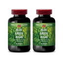 Klamath Blue Green Algae Capsule - Blue Green Algae - Boost The Immune System - Blue Green Algae - Blue Green Algae Supplement - Immune Support Supplement - Immune Booster - Blue Algae - 2B 60 Caps