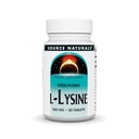 Fonte Naturals L-Lysine Free Form -Amino Acid Supplement Supporta Formazione Energetica & Collagen* - 500 mg- 50 Compresse