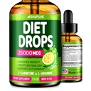 Diet Drops - Appetite Suppressant per le donne e gli uomini - Made in the USA - Natural Metabolism Booster - Diet Drops with Garcinia Cambogia 1 Fl Oz