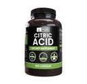 Ingredienti originali puri Acido citrico (365 capsule) Nessun filler di Magnesio o di Riso, Sempre puro, Lab verificato