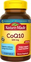 Natura Made CoQ10 100mg, Integratore alimentare per il supporto per la salute del cuore, 72 Softgels, alimentazione di 72 giorni