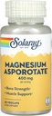 Solaray Magnesio Asporotate Supplemento, 200 mg, 60 conte