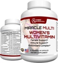 MiracleMulti Multivitamin per le donne - Formula di supporto femminile, Supporto immunitario, Minerali, Biotina, Antiossidanti & Superfoods Blend – 60 capsule