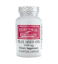 Formula ecologica olio di semi di lino organico 1000 Mg, bianco, 90 conte