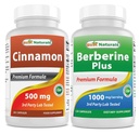 I migliori naturali cannella 500 mg & Berberine Plus 1000mg
