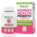 Probulin Womens Probiotic - Vaginal, UT, Gut & Salute Immune con Lactobacillus Reuteri - 20 miliardi di CFU, 12 Probiotici Strains & Prebiotics - 60 Vegan, Gluten Free Capsules for Whole-Body Wellness