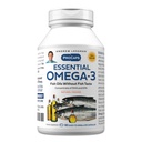 ANDREW LESSMAN Essential Omega-3 Arancione - 60 Softgels - Ultra-Pure, Olio Omega-3 ad alta potenza. Alte DHA, No Stomach Upset, No Contaminants, No Mercury. Piccolo Facile da ingoiare Softgels