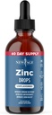 Ionic Zinc Liquid Drops - High Potency Immune Booster Zinc Supplemento, Difesa Immune, Potente Antiossidante Naturale, Non OGM - da New Age (Liquid 2 OZ), Confezione da 1