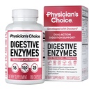 Enzimi Digestivi CHOICE del medico - Multi Enzimi, Prebiotici Organici & Probiotici per Salute Digestiva & Salute Gut - Tempo Meal Discomfort Rilievo & Bloating - Approccio Dual Action - 180 CT