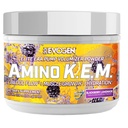 Evogen Amino K.E.M. - Volumizer della pompa della polvere di EAA & BCAA | Supplemento di aminoacidi BCAA per il flusso sanguigno, la crescita del muscolo, & Hydration | BlackBerry Lemonade | 30 Serve