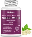 NuBest White - Glutathione 400mg & Milk Thistle Extract - Skin Brightening Supplement - Aiuta la pelle bella e radiante - Antiossidante supplemento & disintossicazione | 1 mese di fornitura