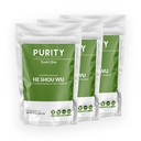 Certificato Organico He Shou Wu - Large 5oz Bag di 30:1 Concentrated-Fo-ti - Estratto di Foti Organico- Fo ti He Shou Wu Organic (Pack of 3-15 Ounces)