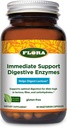 Udo's Choice Flora - Supporto immediato Gli enzimi digestivi - Supporta la digestione del lattosio, Bloating, Heartburn & Gas - Contiene 7 enzimi - Gluten-Free - 90 capsule vegetariane