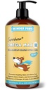 Wonder Paws Fish Oil for Dogs - Omega 3 per cani da Alaskan Salmon, Cod & Krill olio - EPA DHA acidi grassi - Meno spargimento & prurito - Pelle, Joint, Immune & Heart Health - Supplemento liquido (32 oz)