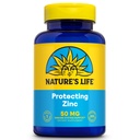 La vita della NATURA protegge lo zinco 50mg con il rame 2.5mg - il supplemento di zinco chelato per il supporto immunitario, la salute del chiodo, la funzione muscolare e il supporto di salute del cuore, la garanzia di 60 giorni, 250 Serve, 250 compresse