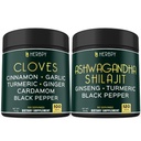 Bundle 7in1 Cloves Supplemento e 5in1 Ashwagandha Shilajit