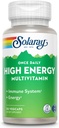 SOLARAY Una volta Daily High Energy Multivitamin, Iron Free, Immune System and Energy Support, Intero Food and Herb Base Ingredienti, Mens and Womens Multi Vitamin (30 Serve, 30 VegCaps)
