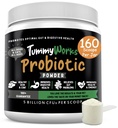 Probiotici per la salute digestiva, supporto immunitario, diarrea, gas, prurito e allergie stagionali. Con Enzimi Digestivi e Prebiotici. Made in USA - 160 Scoops