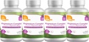 Zahler Magnesium Complex Miscela di Magnesio Sinergico, Supporta Bone, Cuore, Nerve e Salute Muscolare, 240 capsule.