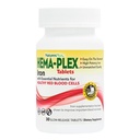 NaturesPlus Hema-Plex Iron - 30 compresse Slow-Release - 85 mg Ferro Chelato - Totale Sangue - con Vitamina C & Bioflavonoidi - Non OGM, Vegetariano & Gluten Free - 30 Serve
