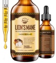 Leoni Mane Supplement, Liquid Mushroom Extract Drops, 8 Mushrooms Complex for Cognitive Support and Immunity Boost, Fino a 2 mesi di fornitura, Mushroom Supplement con Lion's Mane, Cordyceps, Reishi