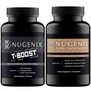 Nugenix Nitric Oxide Booster e T-Boost Booster testosterone libero per gli uomini