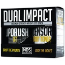 Nutrizione NDS Massima resistenza Doppio Impatto Stack - Potente 2-in-1 Perdita di Peso Kit combina ad alta energia Fat-Burning XT Thermogenic con CLA Censor Body Toner Premium (60 Caps & 90 Softgels)