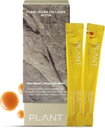 Collage Vegan con Biotina (15 Sticks) - Integratore di collagene a base vegetale Liquido, Peptidi di collagene a bassa molecola. Korean Skincare. Limone aromatizzato.