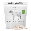 NorCal Organic - Classic Whey Protein - 100% Grass-Fed e Grass-Finished - UNFLAVORED - Lecithin-Free - Bulk 2lb