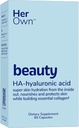 Le sue capsule di acido ialuronico di bellezza, idratazione della pelle, nutrienti e protegge la pelle, collagene essenziale, acido ialuronico, supporta la pelle bella, con zinco, magnesio, vitamina C, 60 conte