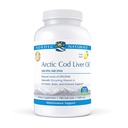 Nordic Naturals Pro - Arctic Cod Liver Oil CLO, Supporta la salute del cuore e del cervello - Gel morbido al limone