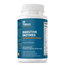 Dr. Tobias Enzimi digestivi con probiotici, prebiotici e postbiotici Bromelain, Amylase, Lipase, per una migliore digestione e funzione immunitaria, 60 capsule, 30 Serve (2 al giorno)