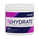 AdvoCare Rehydrate - Electrolyte Drink Mix - Include Magnesio, Sodio, Potassium & Calcium - Antiossidante & Aminoacido Fortificata - Supporta l'idratazione e il recupero - Uva, 12.7 oz