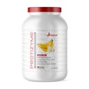 Nutrizione metabolica - Protizyme - Polvere di proteine del siero, alta proteina, carb basso, grasso basso con enzimi digestivi, 24 vitamine e minerali essenziali, Creme di banana, 2 Pound