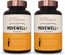 Live Conscious Joint Health Supplement - MoveWell Plus Antarctic Krill Oil, Astaxantina naturale e acido ialuronico | Outperforms Glucosamine (2 Pack)