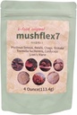 K-Food 7 Mushroom Powder Supplement con Phellinus linteus, Red Reishi, Lion’s Mane, Cordyceps, Chaga, Shiitake, Tremella fuciformis, Produzione di Corea – 4 Ounce