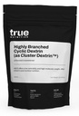True Nutrition - Dextrin Cyclic altamente ramificato - Polvere di carboidrati per l'energia intra-allenamento prolungata, recupero muscolare post-allenamento migliorato - Vegan e non-GMO - non aromaed 1lb