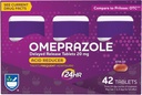 Rite Aid Acido Riduttore Omeprazolo Delayed Release Tablets - 20 mg, 3 bottiglie, 14 conte Ogni (42 conteggio totale), Unflavored, Rilievo di bruciore di stomaco, Medicina di bruciore, Treats