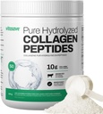 Vitasave Collagen Peptides Polvere – 10g Collagene idrolizzato per porzione – Non aromatizzato, Grass-Fed, Keto Friendly – Pelle, Capelli, Unghie & Joint Support – 500g