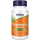 NOW Integratori, Mirtillo con PAC, oltre Uva Ursi e Grape Seed Extract 90 Veg Capsule