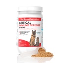 Critical Immune Defense for Dogs & Cats; Supporta la crescita normale delle cellule - Turchia Tail, Reishi, Shiitake e Maitake Mushroom Formula con l'estratto di radice curcuma bianca brevettato - alimentazione di 30 giorni