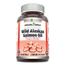 Incredibile Omega Wild Alaskan Salmon olio 2000mg Per Serving Softgels Supplemento (90)