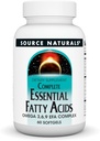 Fonte Naturals Complete Essential Fatty Acids Omega 3,6,9 EFA Complex, 60 Softgels