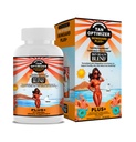 Tan Optimizer SkinGuard Plus+ – Tanning & Anti-Aging senza zucchero con 240 mg di polipodio, Beta Carotene & Antiossidanti per la pelle raggiante e giovanile – 30 capsule