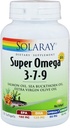 Solaray Super Omega 3-7-9 con vitamina D-3 & Salmon olio, 120 Softgels