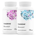 THORNE - ResveraCel (60 capsule) & Memoractiv (60 capsule) Bundle - Supporta la salute del cervello e l'invecchiamento sano - Gluten, Dairy & Soy-Free