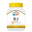 21ST Century VITAMINA B-1 100mg 110 TABS