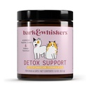 Bark & Whiskers Detox Support - Aiuta a sostenere la funzione sana del fegato e del rene - Miscela di erbe con cardo biologico del latte e tè verde - 1.8 oz