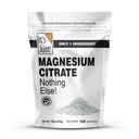 È solo - polvere di citrato di magnesio, 15oz, supplemento di magnesio non OGM, non aromatizzato (15oz / 129 Serve)